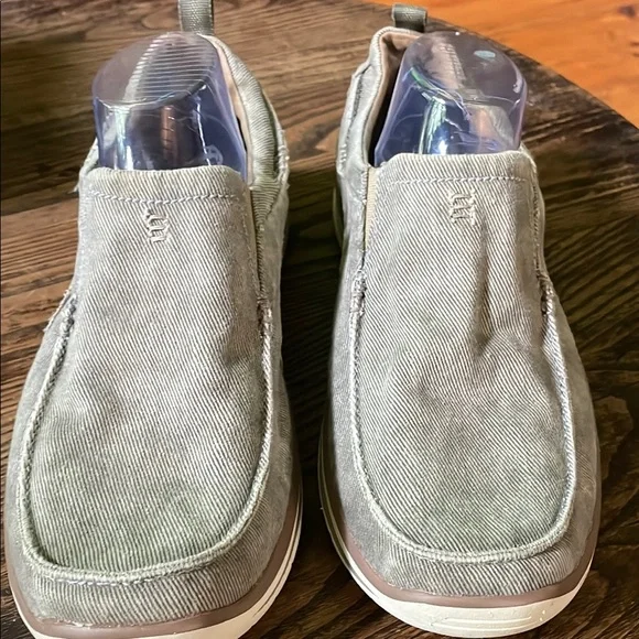 Skechers | Shoes | Skechers Gray Loafers Slipon Shoes | Poshmark display picture 2